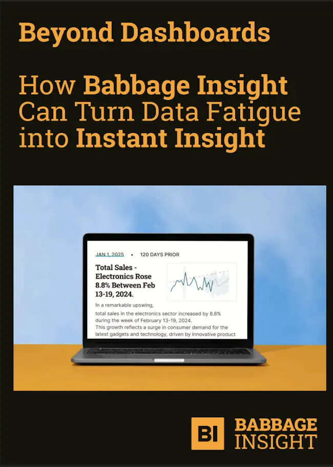 Beyond Dashboards white paper cover